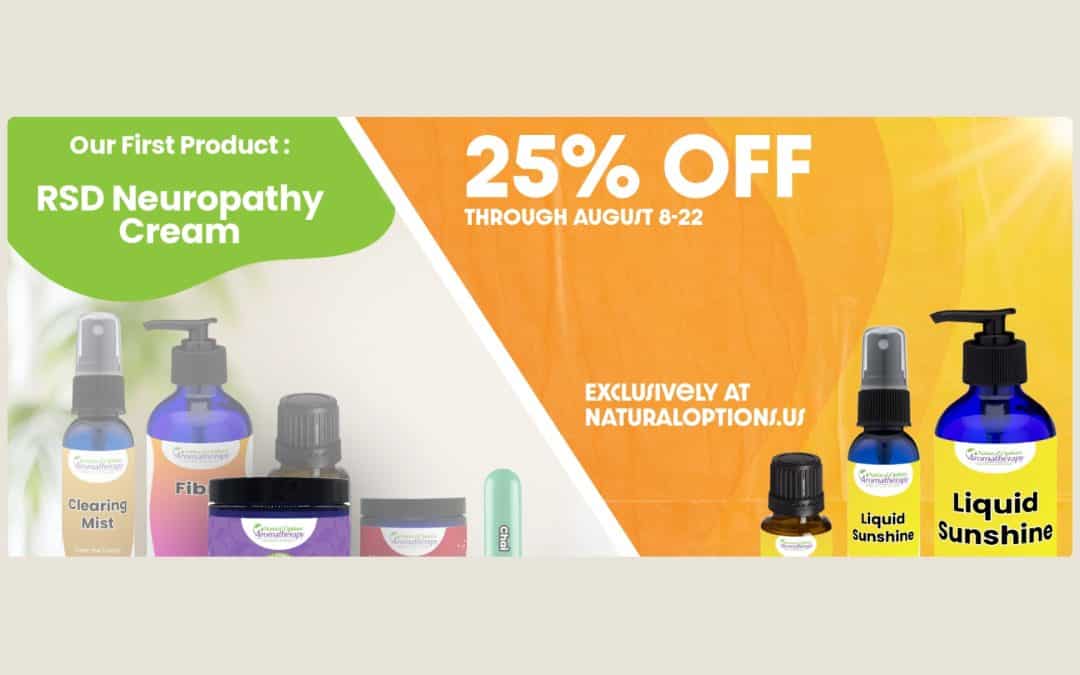 Our First Aromatherapy Product: RSD Neuropathy Cream